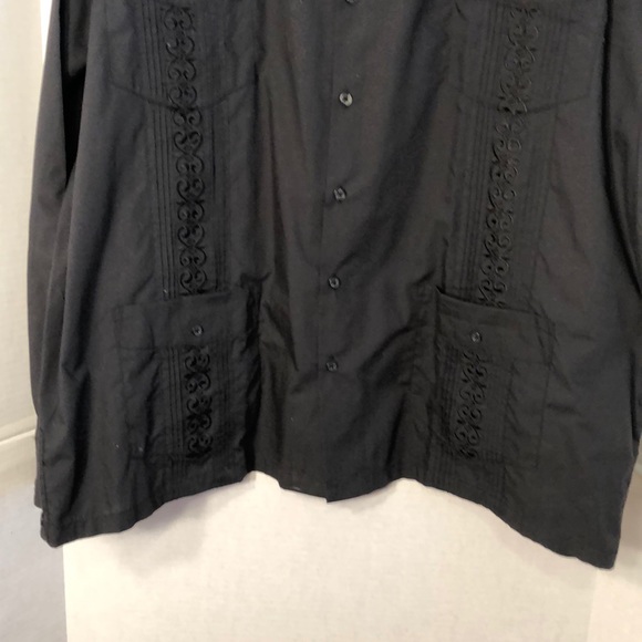 TropiCool Long Sleeve Button Down Shirt 2XL TL - Picture 3 of 6